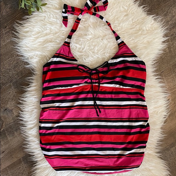 Like New Oh Baby Halter top tankini swimsuit - Picture 1 of 8